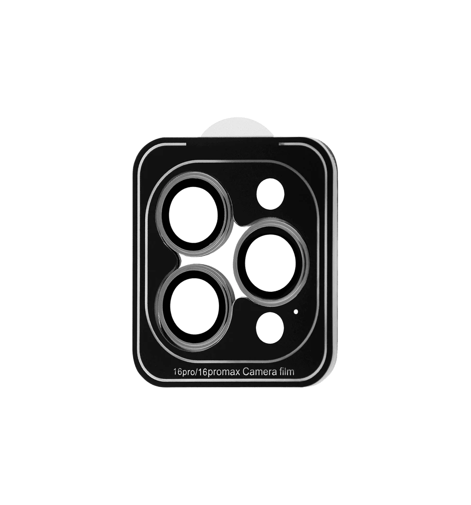 Захисне скло на камеру Proove Achilles iPhone 16 Pro/16 Pro Max (black titanium)