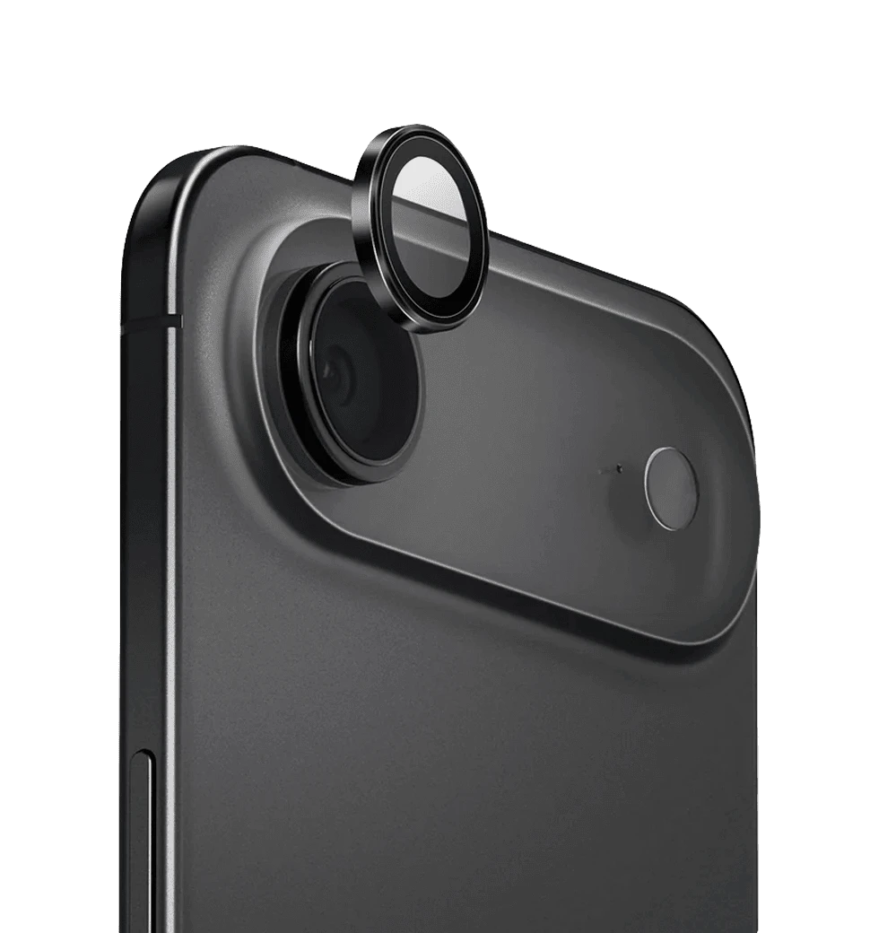 Захисне скло на камеру UNIQ Optix Aluminium Camera iPhone 17 Air чорний UNIQ-IP6.6 (2025)