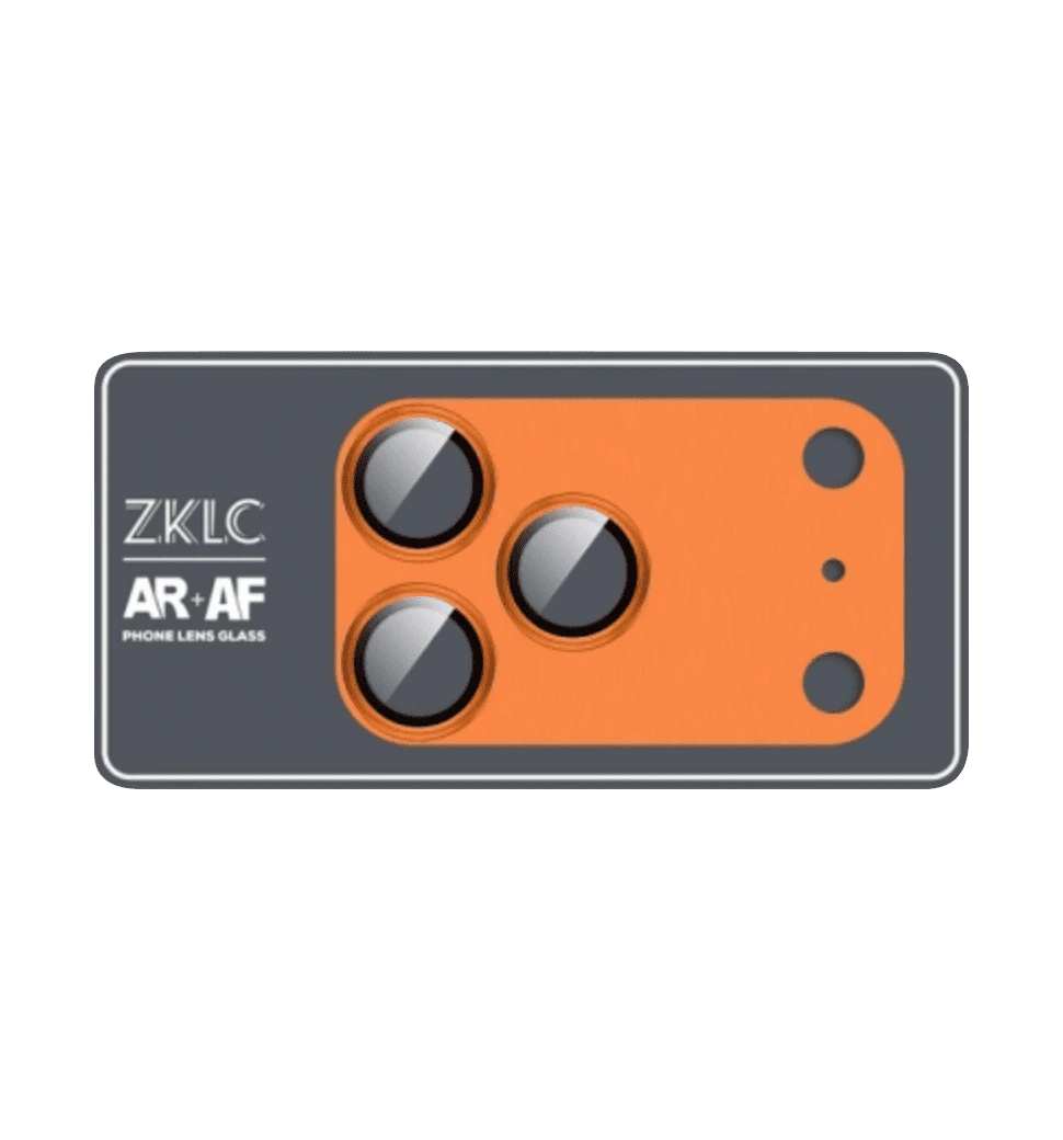 Захисне скло на камеру ZK iPhone 17 Pro Armored Lens Protection Glass (Cosmic Orange)