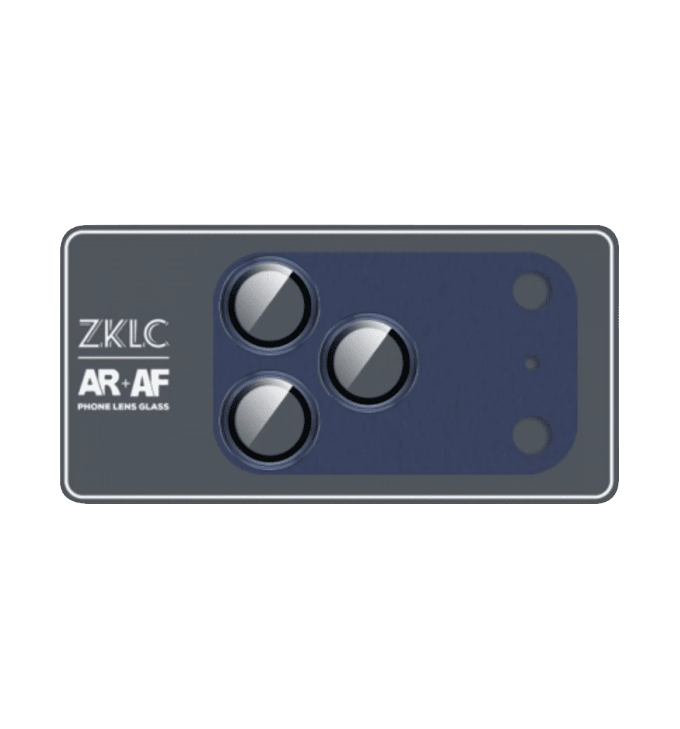 Захисне скло на камеру ZK iPhone 17 Pro Armored Lens Protection Glass (Deep Blue)